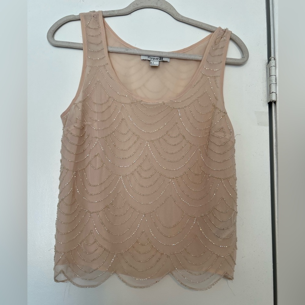 Forever 21 semi cropped top